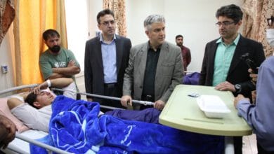 بسیج تمام‌توان دانشگاه علوم پزشکی هرمزگان پس از انفجار اسکله شهید رجایی