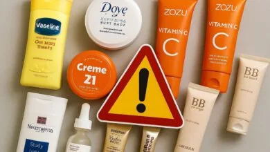 اعلام فهرست جدید محصولات مراقبت از پوست غیرمجاز از سوی سازمان غذا و دارو